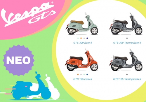 Νέα Vespa GTS Euro 5!